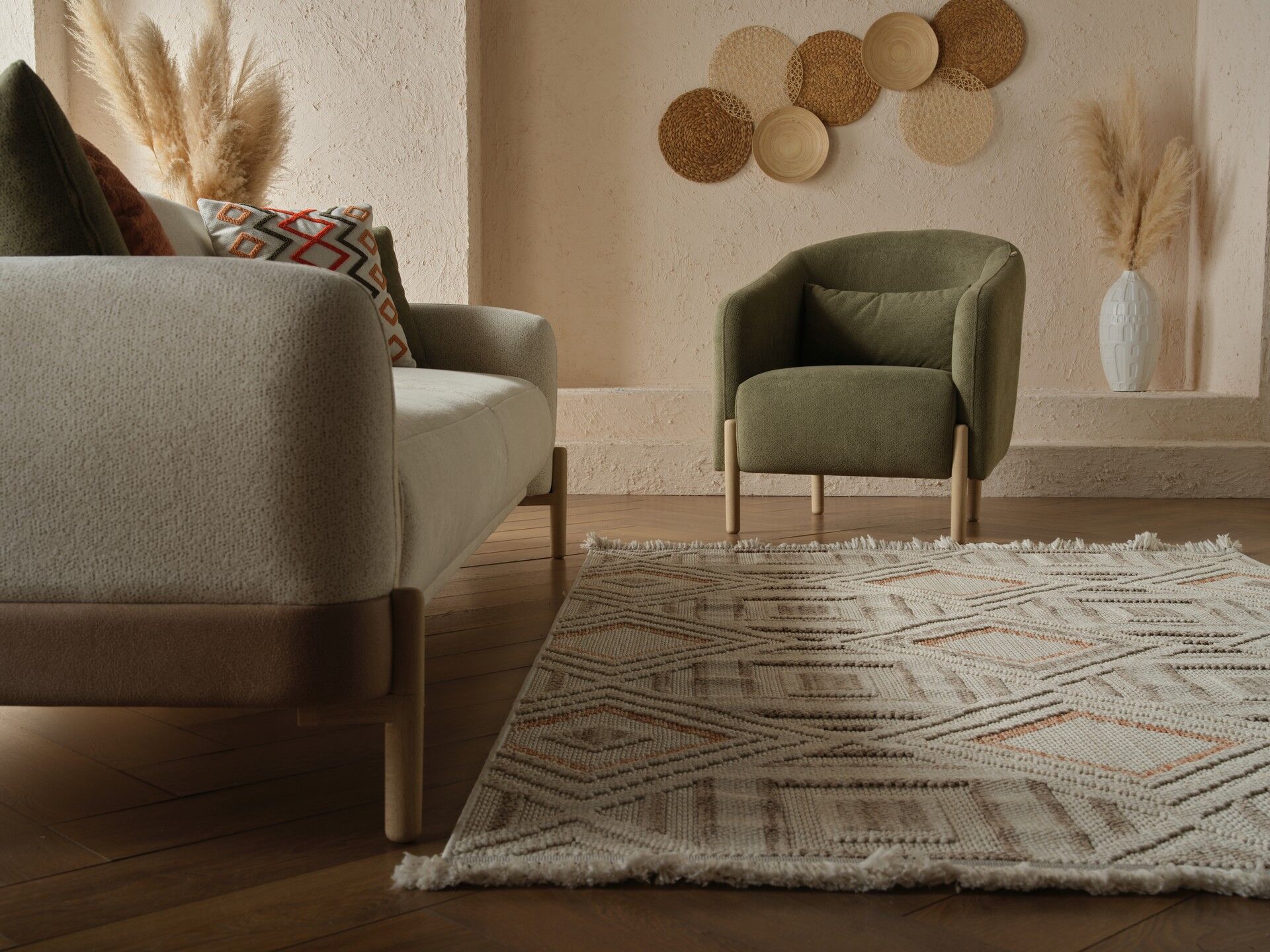 Borneo Böhmisches Sofa-Set